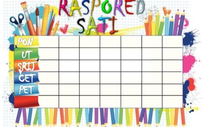Raspored sati 2025./2026.