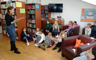 Prvaši prvi put u školskoj knjižnici